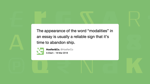 Screenshot a Tweet example